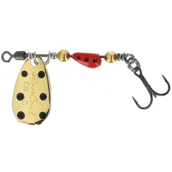Вращающаяся Блесна Daiwa Silver Creek Spinner 6 №12 6 гр Ladybug — характеристики,  особенности конструкции