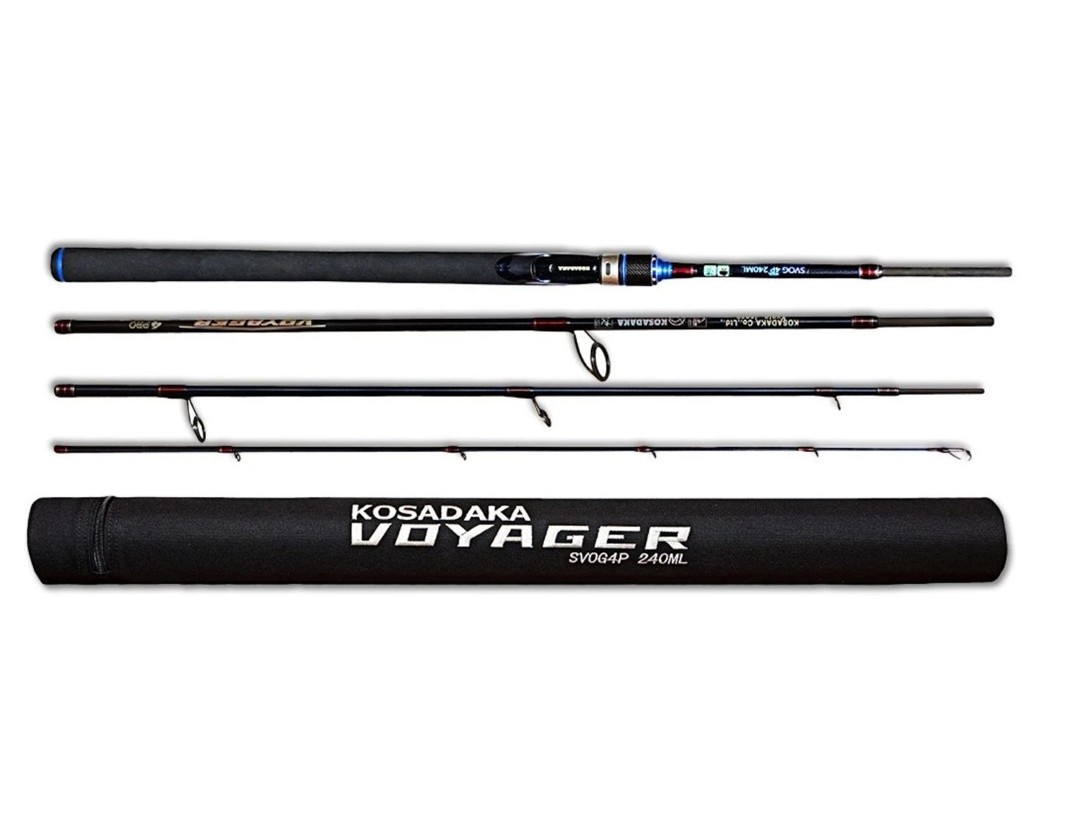 Спиннинг Kosadaka Voyager 4Pro 240M 240 см 10 - 35 гр    SVog4p240M — характеристики,
	                                    особенности конструкции