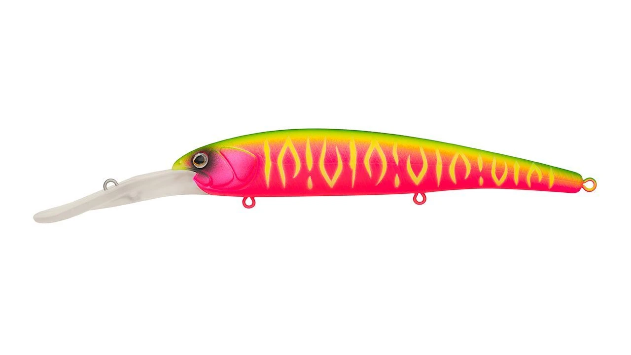 Воблер Strike Pro Hooligan Deep Diver 120 A230S Watermelon Mat Tiger 20,9 гр   EG-220L#A230S — характеристики,  особенности конструкции