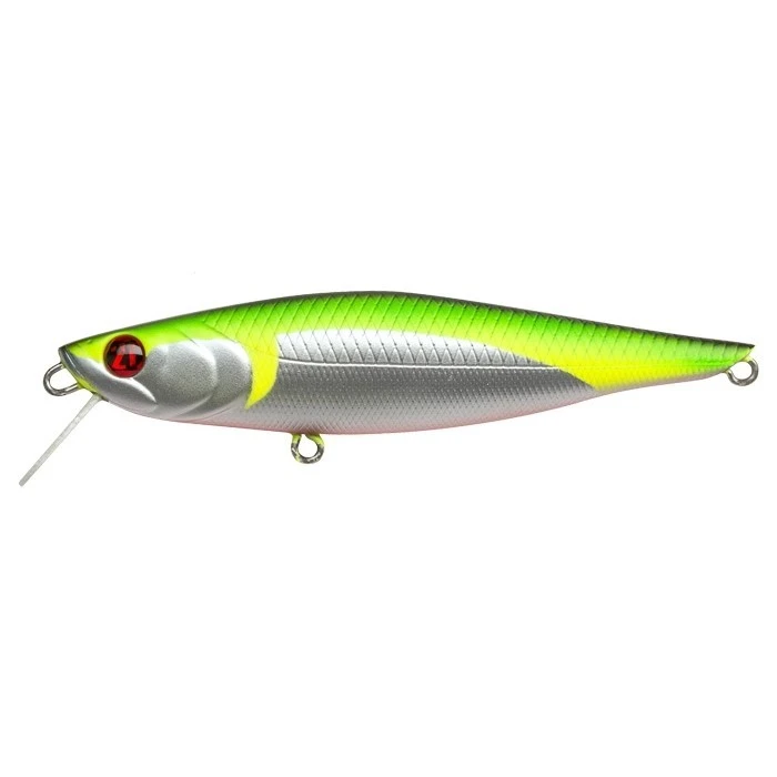 Воблер Pontoon 21 Kalikana Dun 95SP-SR R37 Flashing Chartreuse 13,3 гр   P21-KALD-95SP-SR-R37 — характеристики,  особенности конструкции
