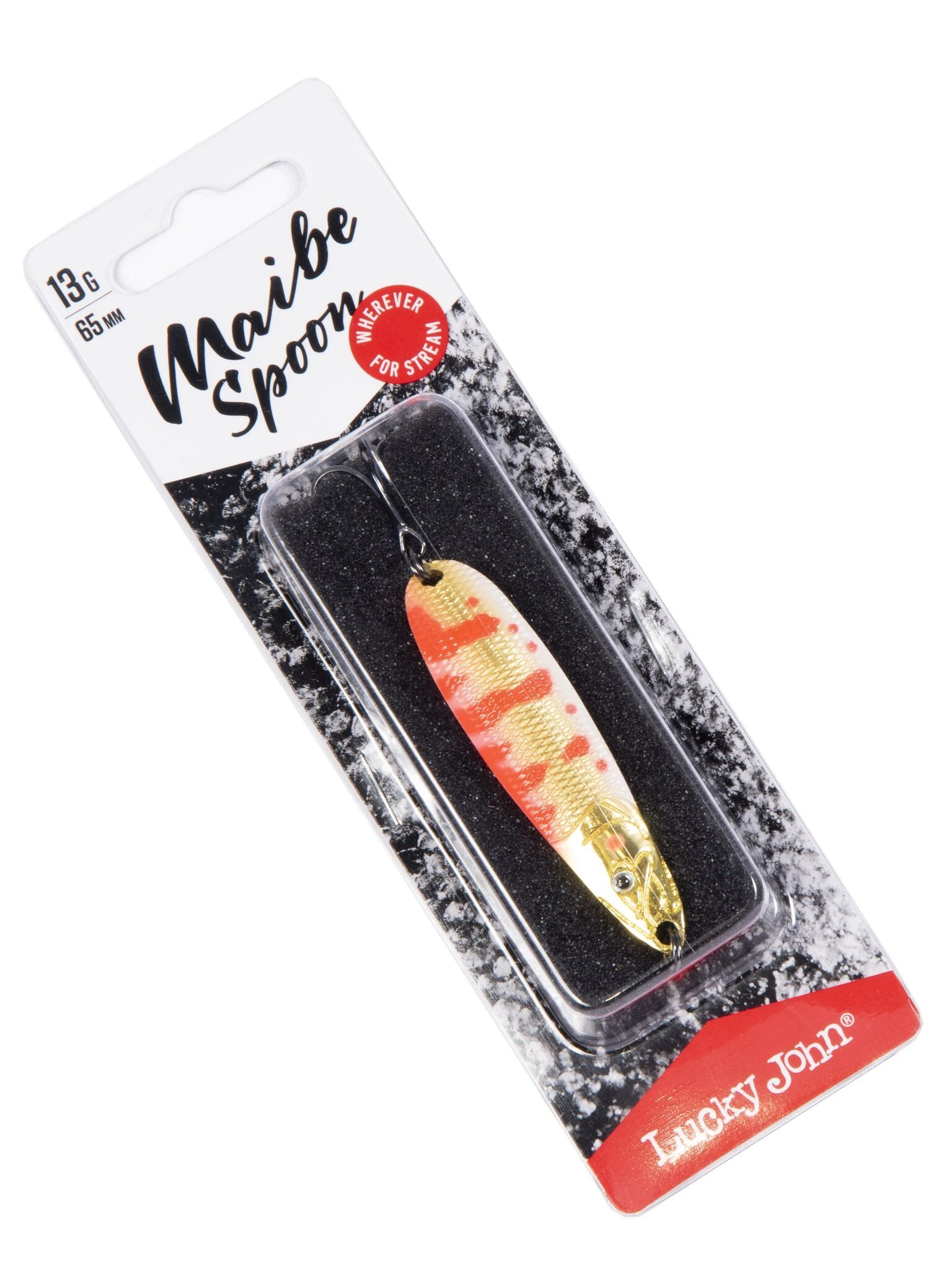 Колеблющаяся Блесна Lucky John Maibe Spoon 13 гр 65 мм 006   LJMAI13-006 — крупный план
	                                    2