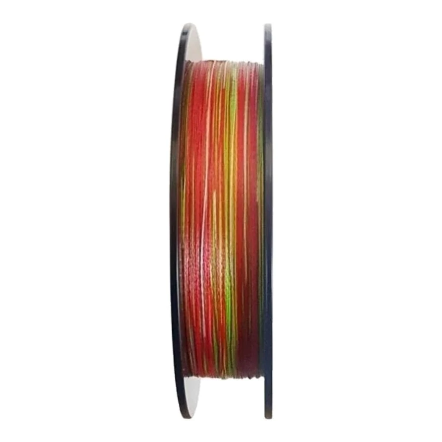 Плетеный шнур Sunline Siglon PE X8 100 м  PE # 0,8 Multi color 0,153 мм Connected 5C — крупный план
	                                    1