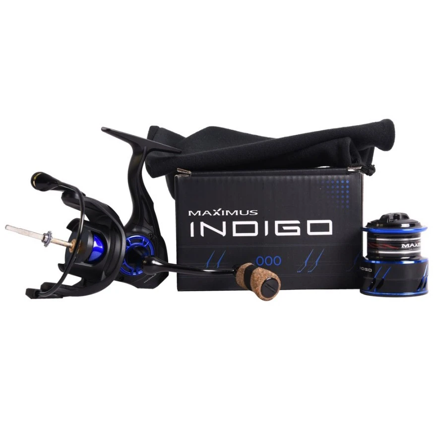 Катушка Maximus Indigo 3000    MI30 — крупный план
	                                    3