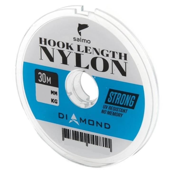 Леска монофильная Salmo Hook Length Nylon 30 м 0,15 мм  Diamond  4029-015 — характеристики,
	                                    особенности конструкции