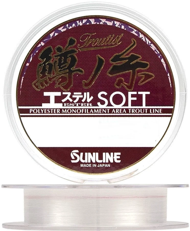 Эстер Sunline Troutist Masu No Ito Ester Soft 160 м  PE # 0,35  0,097 мм — характеристики,  особенности конструкции
