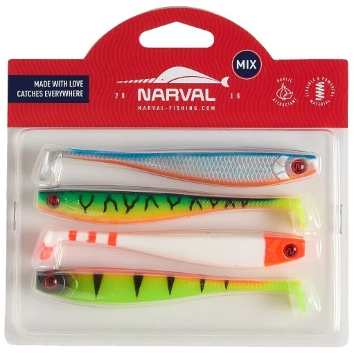 Силиконовая приманка Narval Skinny 12 120 мм 4 шт M06   NVLSN12M06 — характеристики,  особенности конструкции