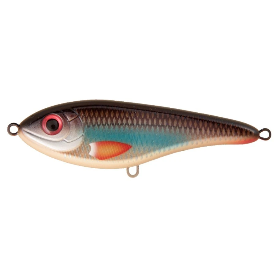 Воблер Strike Pro Buster Jerk Sinking C477F Peach Roach 75 гр Wolf Color  EG-048#C477F — характеристики,  особенности конструкции