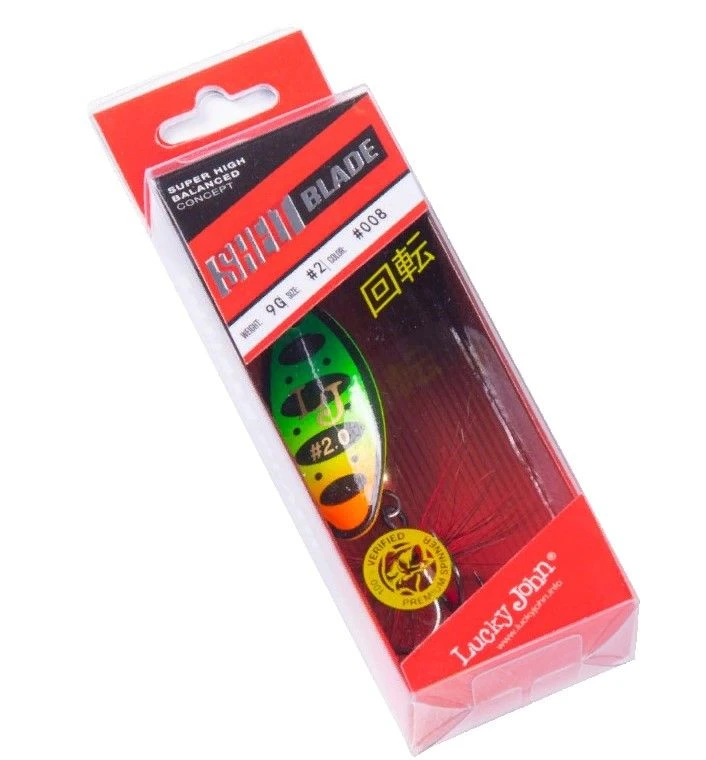 Вращающаяся Блесна Lucky John Shelt Blade №2 9 гр 008   LJSB02-008 — крупный план
	                                    2