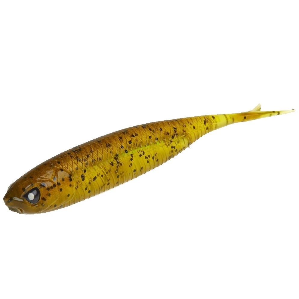 Силиконовая приманка Lucky John Makora Split Tail 4.0in 100 мм 6 шт 005 3D Series  140409-005 — крупный план
	                                    1