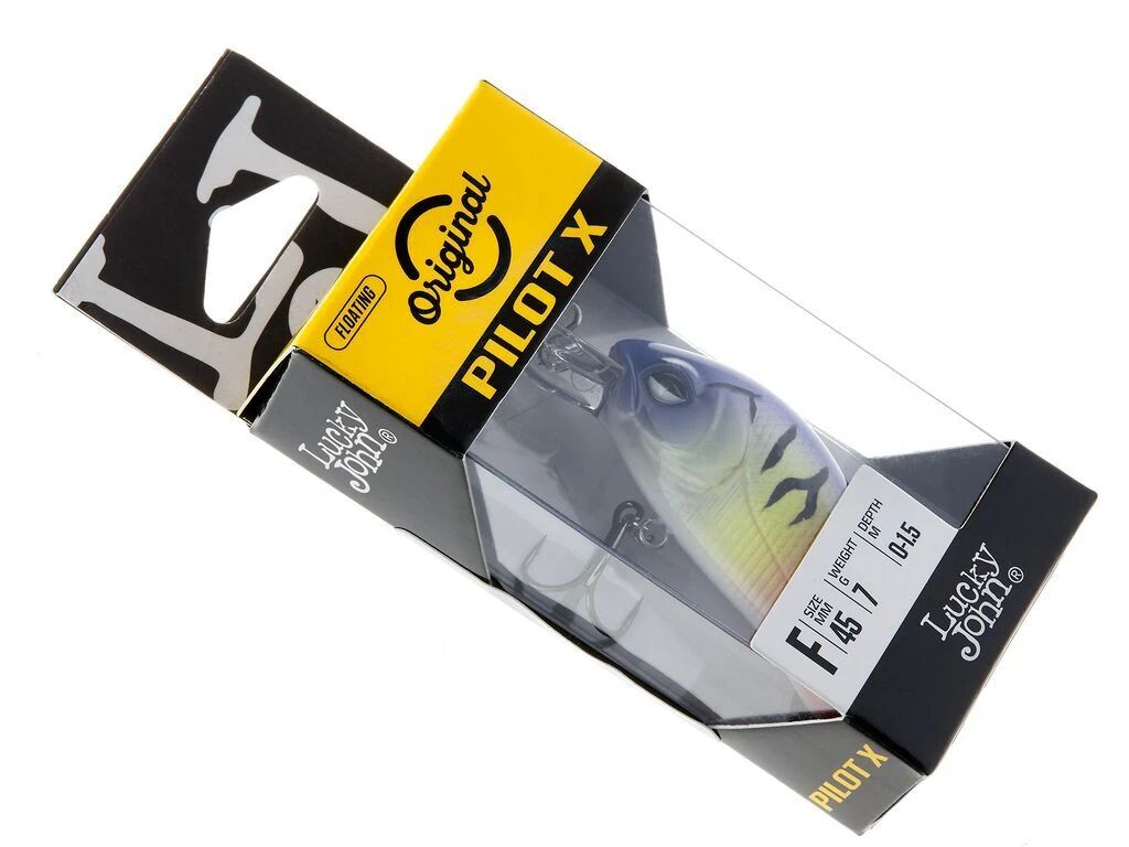 Воблер Lucky John Pilot-X 45F 007 7 гр Original  LJO04045F-007 — крупный план
	                                    2