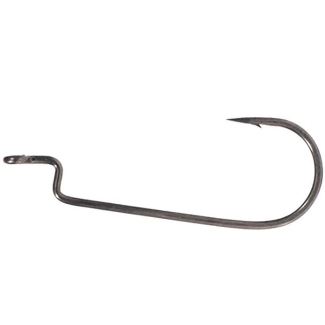 Крючок Офсетный BKK Offset Worm Round Bend №3/0 6 шт    A-EW-8306 — характеристики,  особенности конструкции