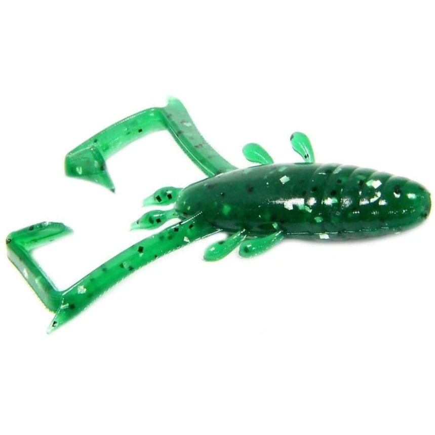 Силиконовая приманка Reins Delta Shrimp 2 50 мм 12 шт 397-Motor Oil SP   DS-397 — характеристики,  особенности конструкции