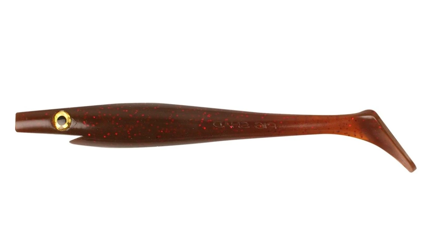 Силиконовая приманка Strike Pro Pig Shad 172A 230 мм 1 шт Red Motoroil   SP-172A#110 — характеристики,  особенности конструкции