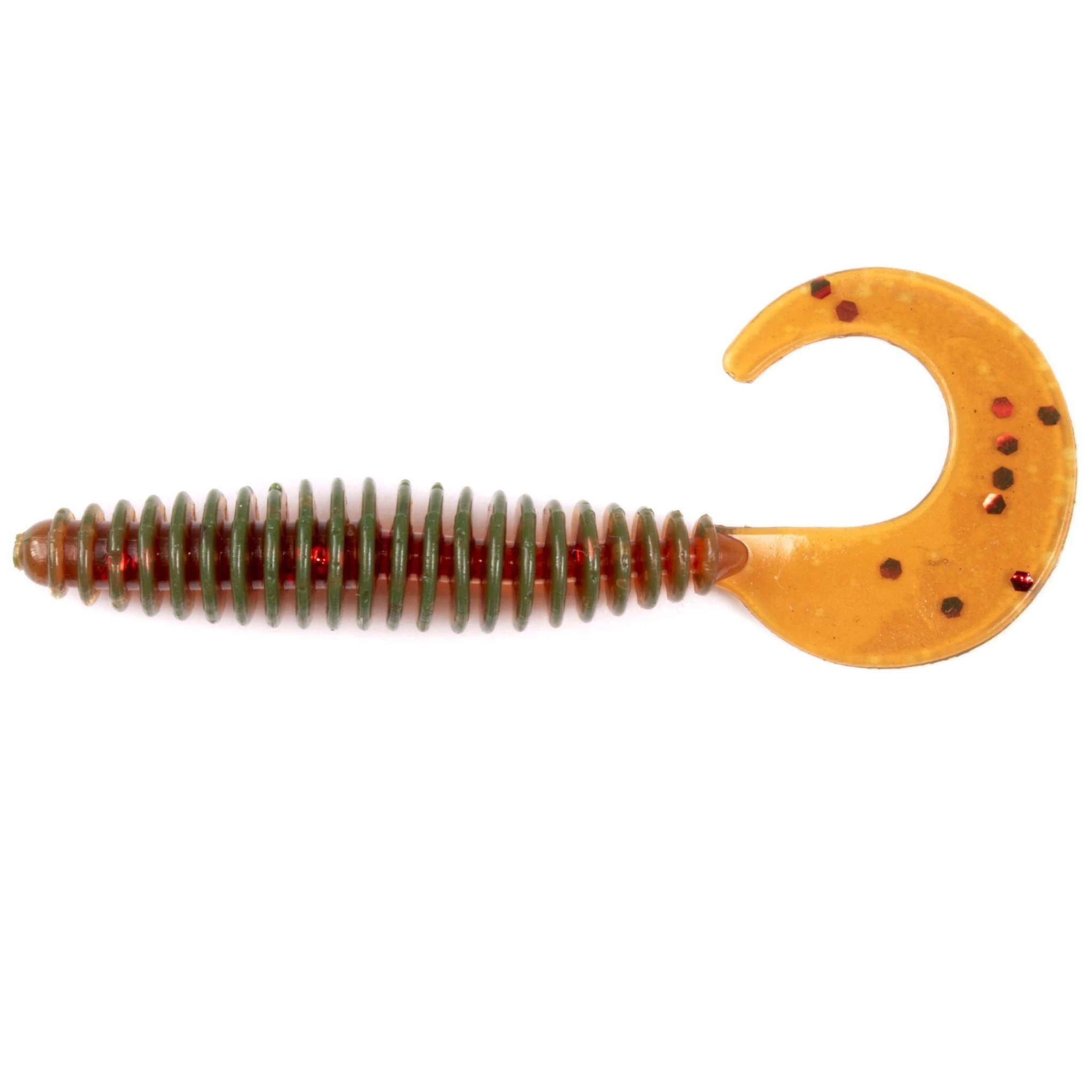 Силиконовая приманка Lucky John Ultraworm Curly 4.0in 100 мм 5 шт PA16 Pro Series  140214-PA16 — характеристики,  особенности конструкции