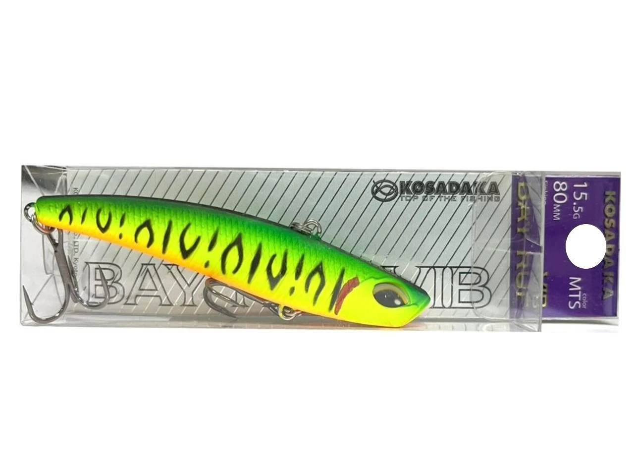 Воблер Kosadaka Bay Ruf Vib 80S MTS 15,5 гр   BayRuf80s-MTS — крупный план
	                                    1