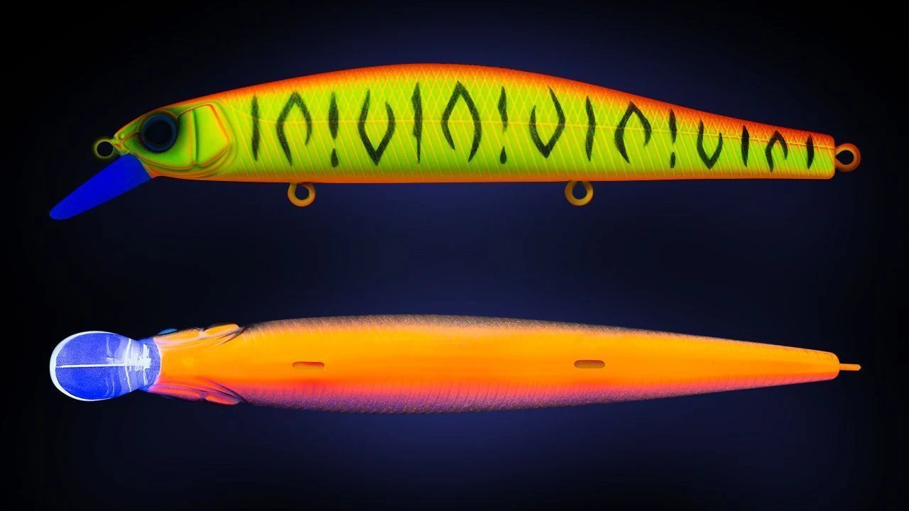 Воблер Strike Pro Inquisitor 110SP A221S Brick Mat Tiger 16,2 гр   EG-193B-SP#A221S — крупный план
	                                    1