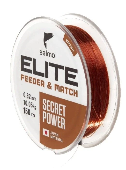 Леска монофильная Salmo Elite Feeder&Match 150 м 0,32 мм    4119-032 — характеристики,  особенности конструкции