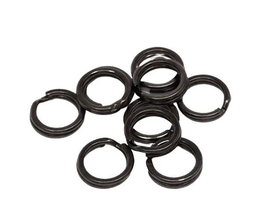 Кольцо Заводное Hanzo SR 9010  №6 37 кг 6 мм 10 шт BLN   SR-9010-6 — крупный план
	                                    1