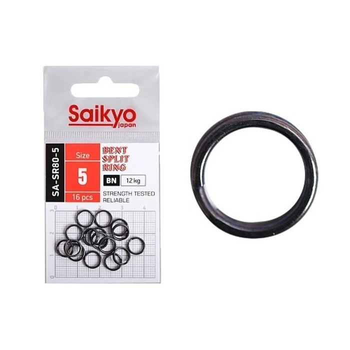 Кольцо Заводное Saikyo SA-SR80  №5 12 кг 16 шт BN   SA-SR80-5 — характеристики,  особенности конструкции