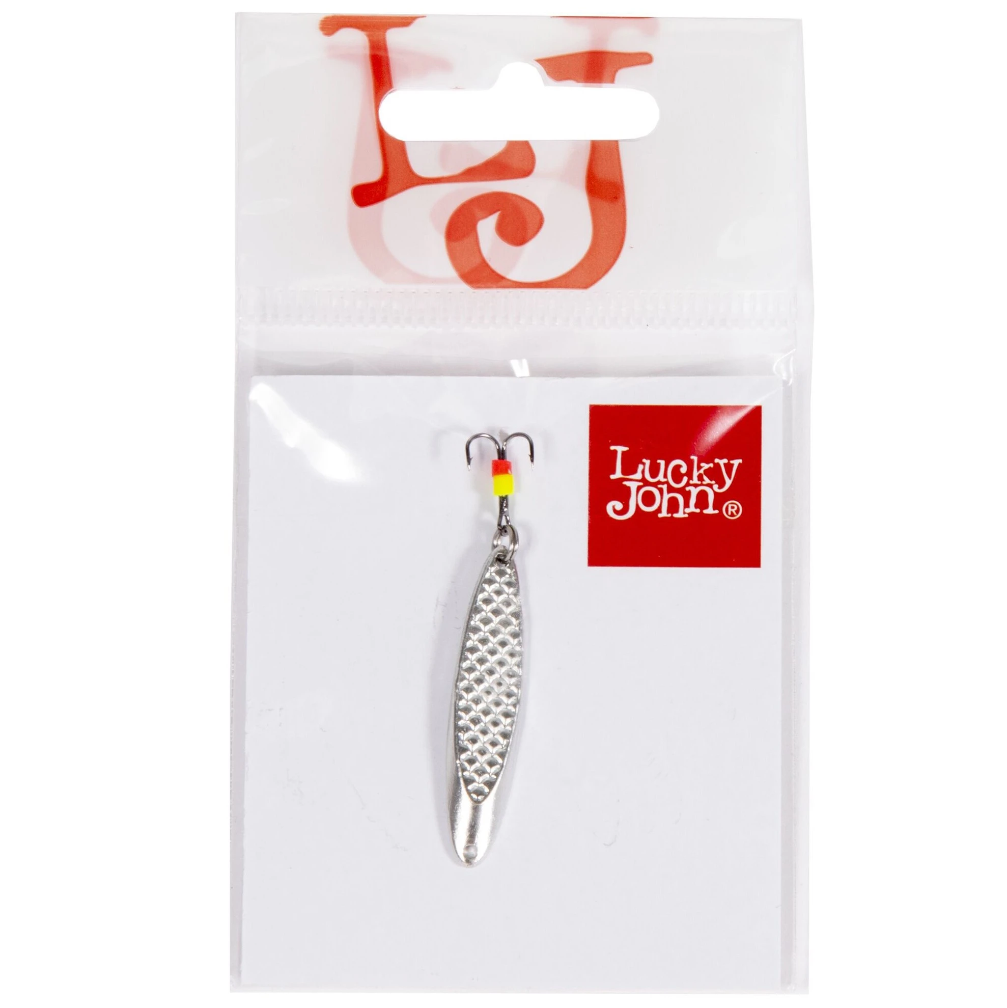 Зимняя Блесна Lucky John Балбес-1 2,9 гр 35 мм S С тройником Owner  8189-01S — крупный план
	                                    1