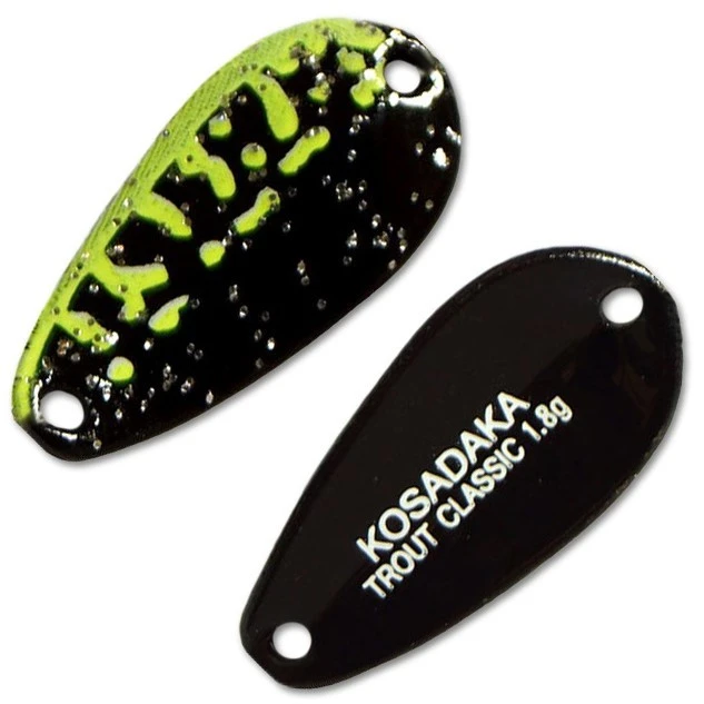 Колеблющаяся Блесна Kosadaka Trout Police Trout Classic 1,8 гр 23 мм D94   TL-TC-D94 — характеристики,
	                                    особенности конструкции