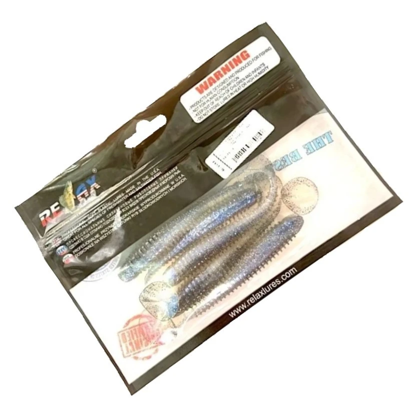 Силиконовая приманка Relax Texas 5 130 мм 5 шт L720   TX5-L720 — крупный план
	                                    1