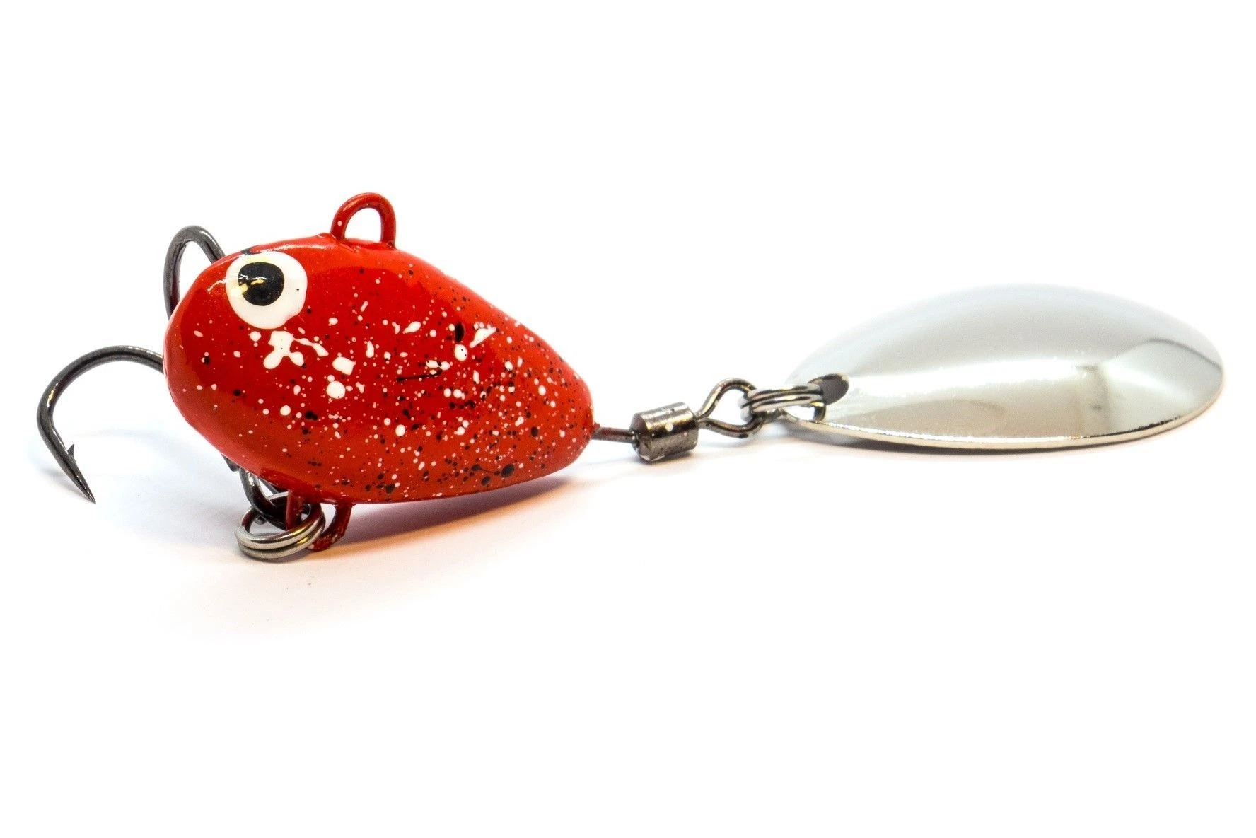 Тейл-спиннер UF Studio Hurricane 28 28 гр 70 мм Red   H28Rn — характеристики,  особенности конструкции