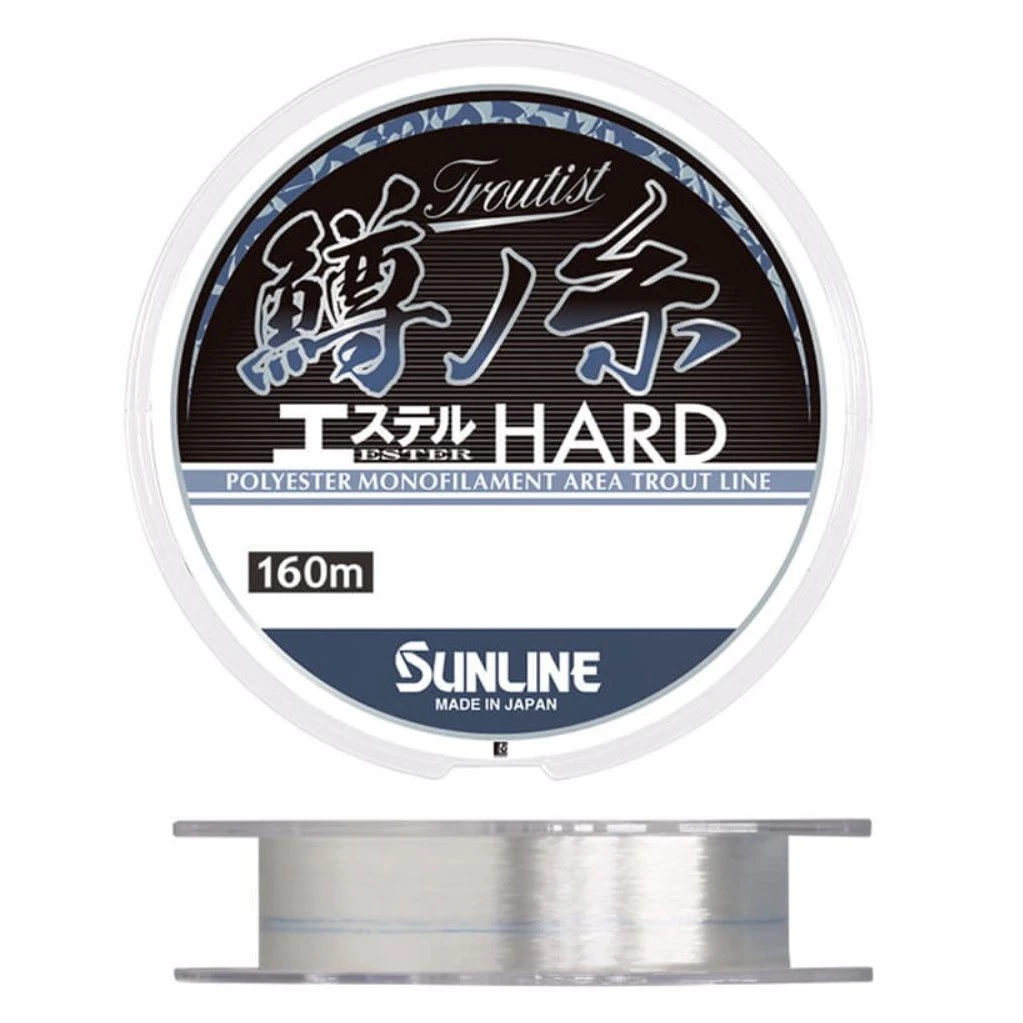 Эстер Sunline Troutist Masu No Ito  Ester Hard 160 м  PE # 0,4  0,104 мм — характеристики,  особенности конструкции