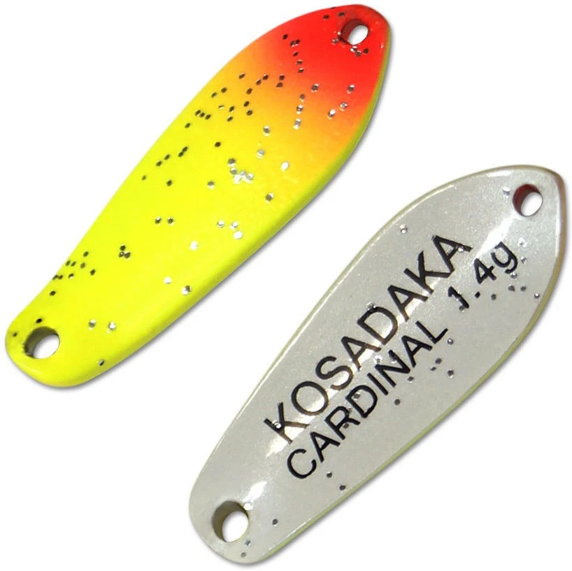 Колеблющаяся Блесна Kosadaka Trout Police Cardinal 1,4 гр 25 мм Ak51   Tl-Crd-Ak51 — характеристики,
	                                    особенности конструкции