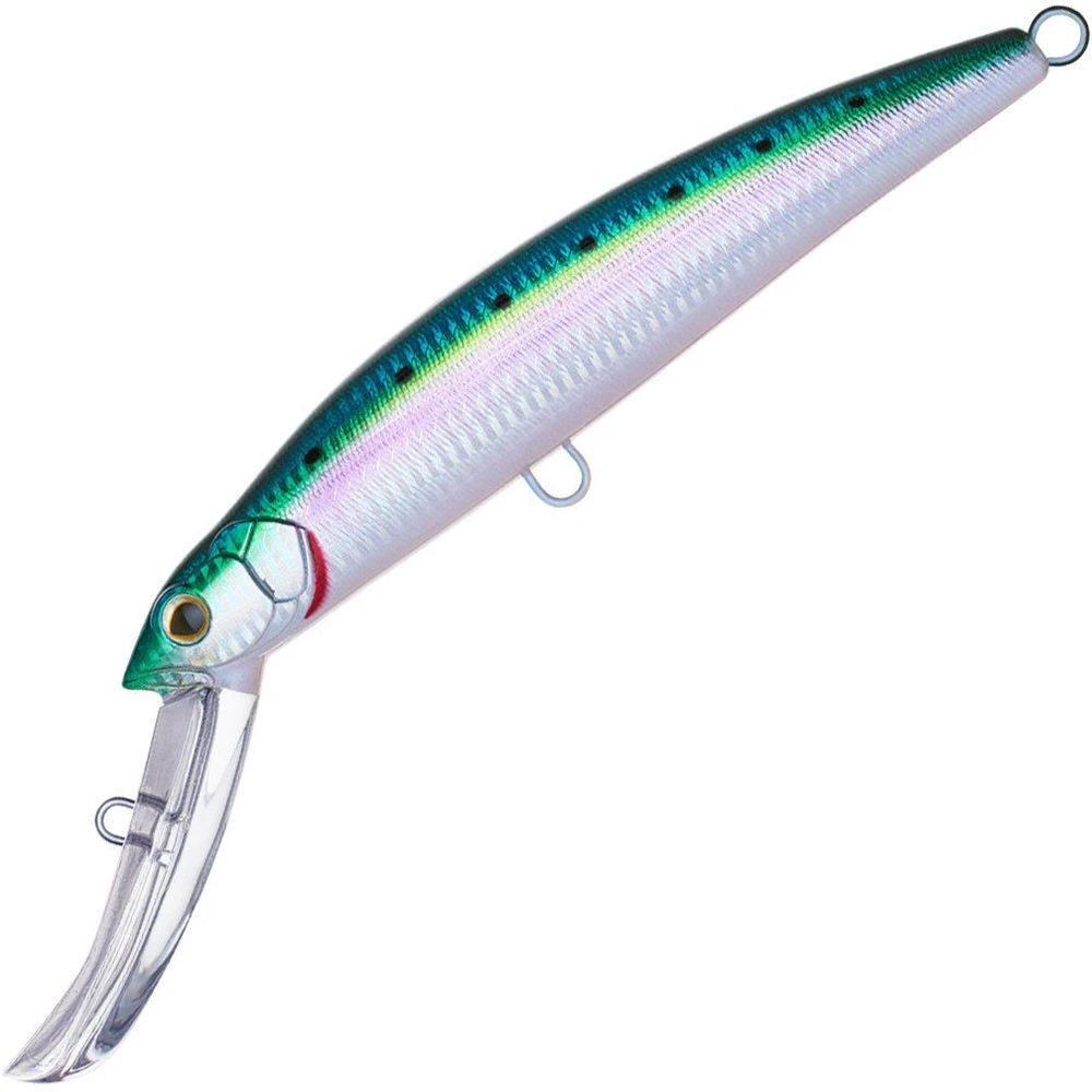 Воблер Strike Pro Musky Monster Deep 160CL 692-713-RP Pacific Sardine 55,7 гр   MG-006CL#692-713-RP — характеристики,  особенности конструкции