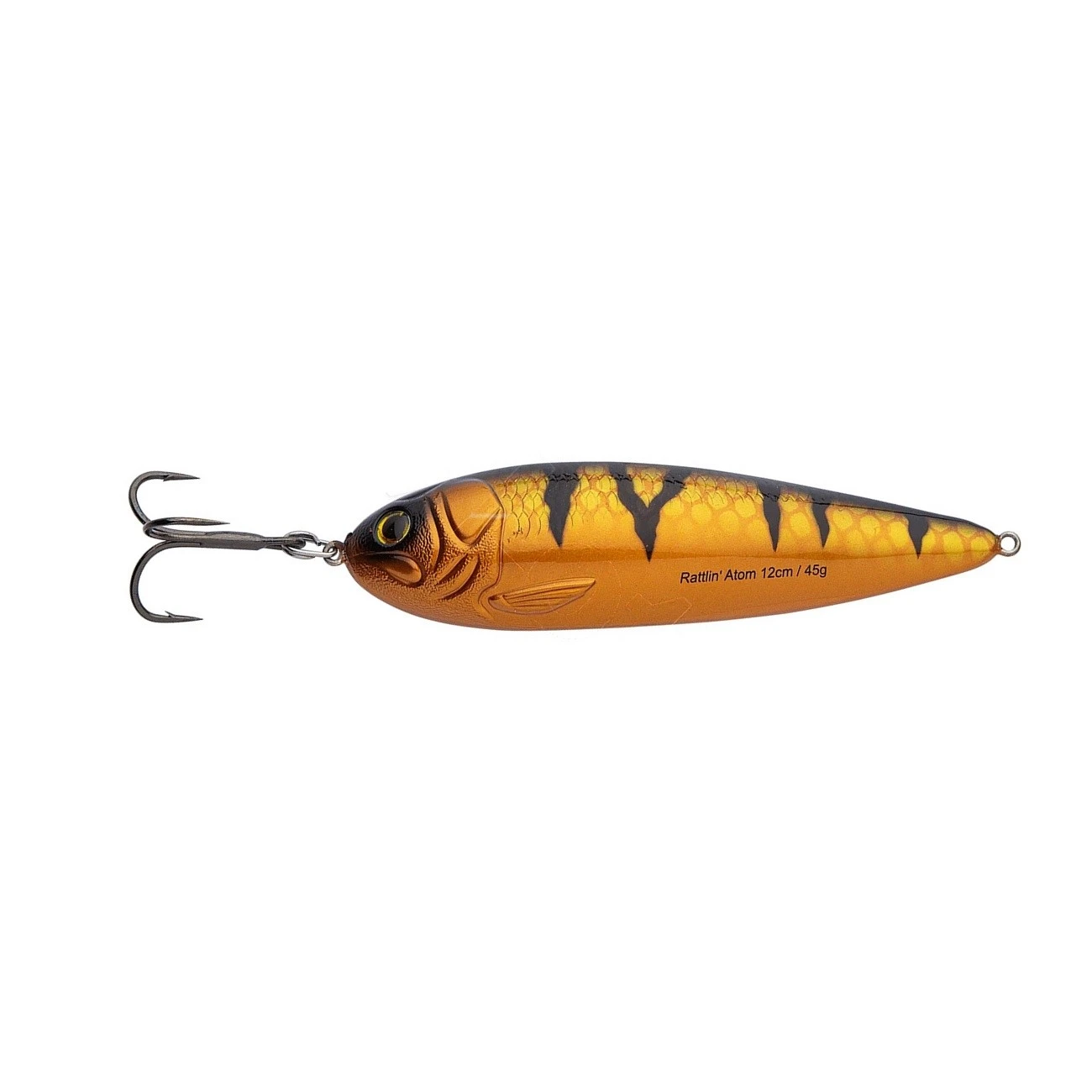Колеблющаяся Блесна Abu Garcia Rattlin Atom 16.5 16,5 гр 95 мм Burbot — характеристики,  особенности конструкции