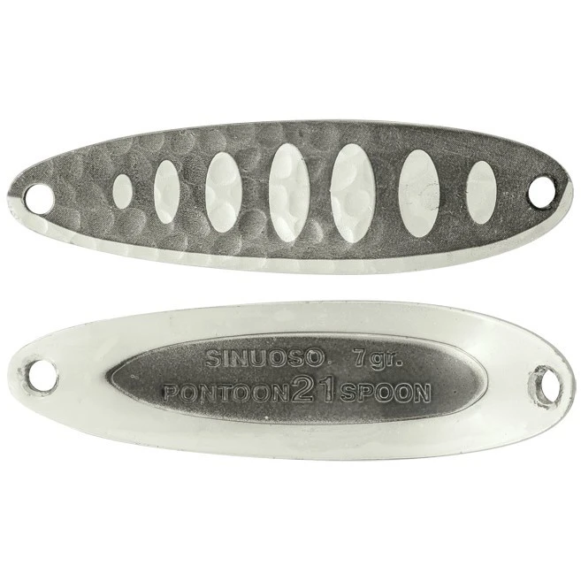 Колеблющаяся Блесна Pontoon 21 Sinuoso 7 7 гр 55 мм C02-004   P21-SP-SIN-07-C02-004 — характеристики,
	                                    особенности конструкции