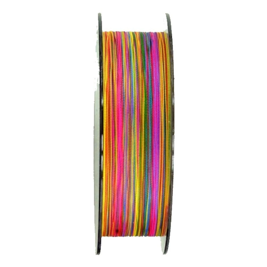 Плетеный шнур Narval Robust X4 PE 150 м  PE # 0,5 Multicolour 0,117 мм   NVLRBS150M0.5 — крупный план
	                                    3