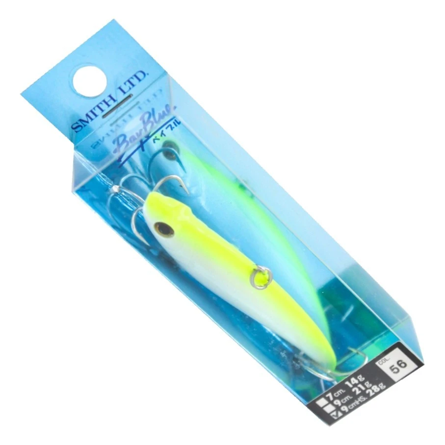 Воблер Smith Bay Blue 90 HS 56 28 гр — крупный план
	                                    1