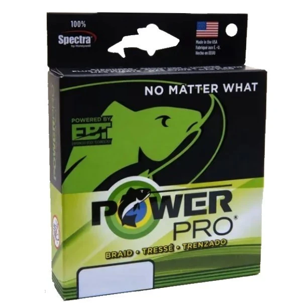 Плетеный шнур Power Pro PPBI 135 м Hi-Vis Yellow 0,08 мм   PPBI13508Y — характеристики,  особенности конструкции