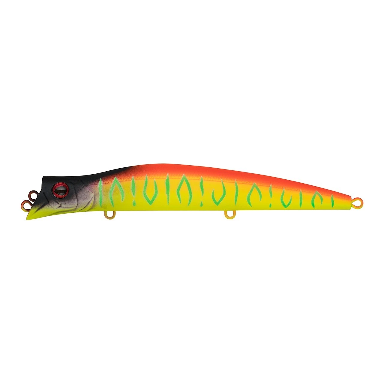 Воблер Strike Pro Darter-R Queen 130 A242FS Sunrise Mat Tiger 17,5 гр   JL-152F#A242FS — характеристики,  особенности конструкции