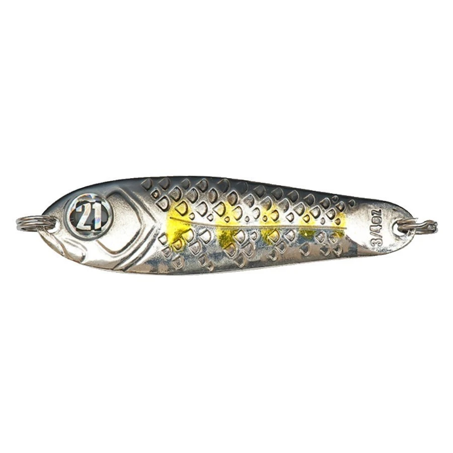 Колеблющаяся Блесна Pontoon 21 Paco 3/8oz 10,5 гр 48 мм S40-010 Golden Spots Yamame   P21-SP-PAC11-S40-010 — характеристики,  особенности конструкции