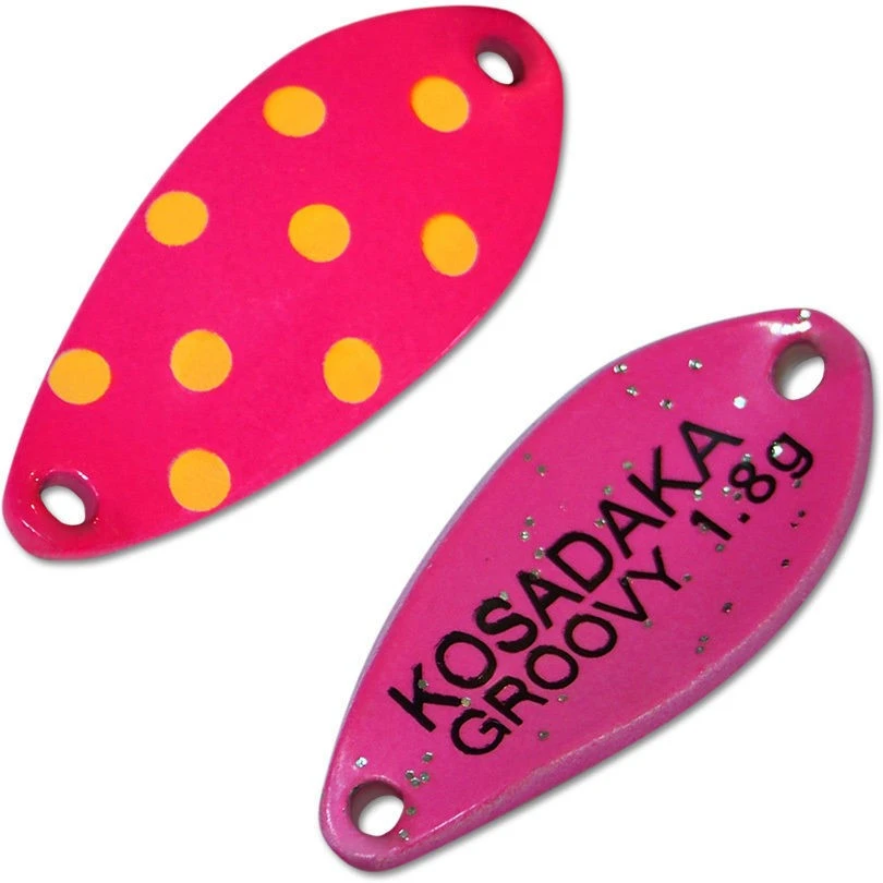 Колеблющаяся Блесна Kosadaka Trout Police Groovy 1,8 гр 25 мм A19   Tl-Grv-A19 — характеристики,  особенности конструкции