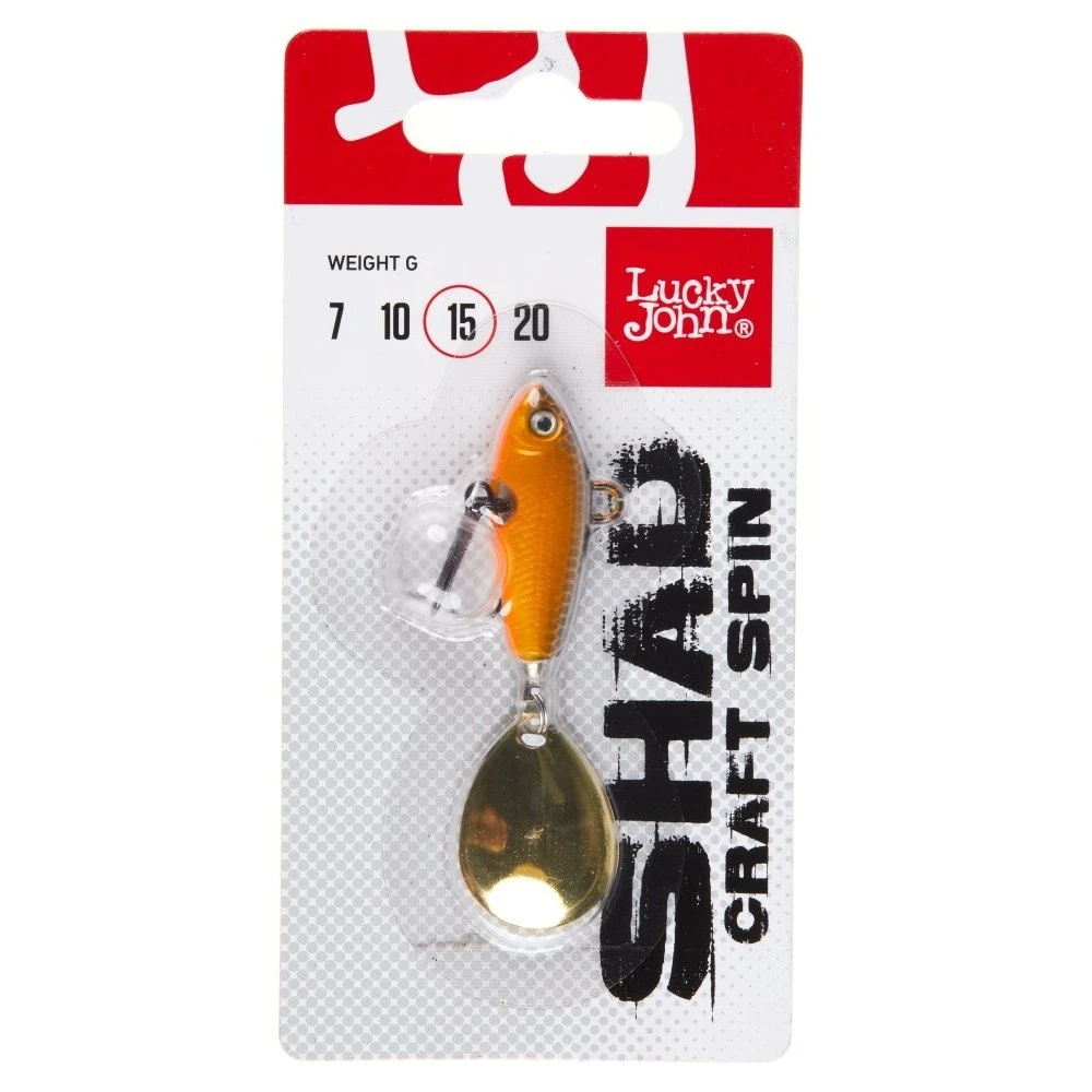 Тейл-спиннер Lucky John Shad Craft Spin 15 15 гр  016   LJSCS015-016 — крупный план
	                                    1