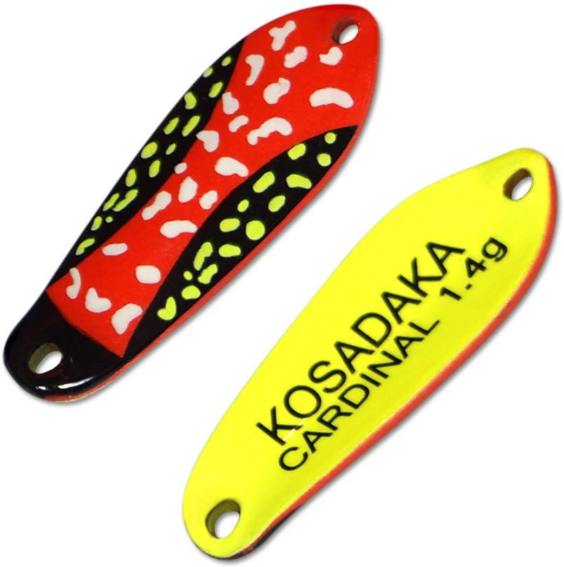 Колеблющаяся Блесна Kosadaka Trout Police Cardinal 1,4 гр 25 мм 557   Tl-Crd-557 — характеристики,  особенности конструкции