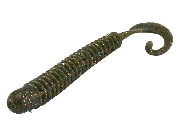 Силиконовая приманка Lucky John Ballist 3.3in 84 мм 8 шт F08 Pro Series  140128-F08 — крупный план
	                                    1