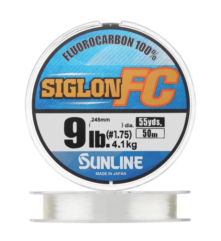 Флюорокарбон Sunline Siglon FC 2020 50 м 0,245 мм Clear PE #1.75 — характеристики,  особенности конструкции