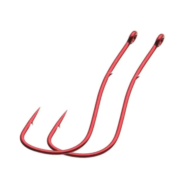 Крючок Одинарный Decoy KR-25 Sandworm №6 10 шт — крупный план
	                                    1