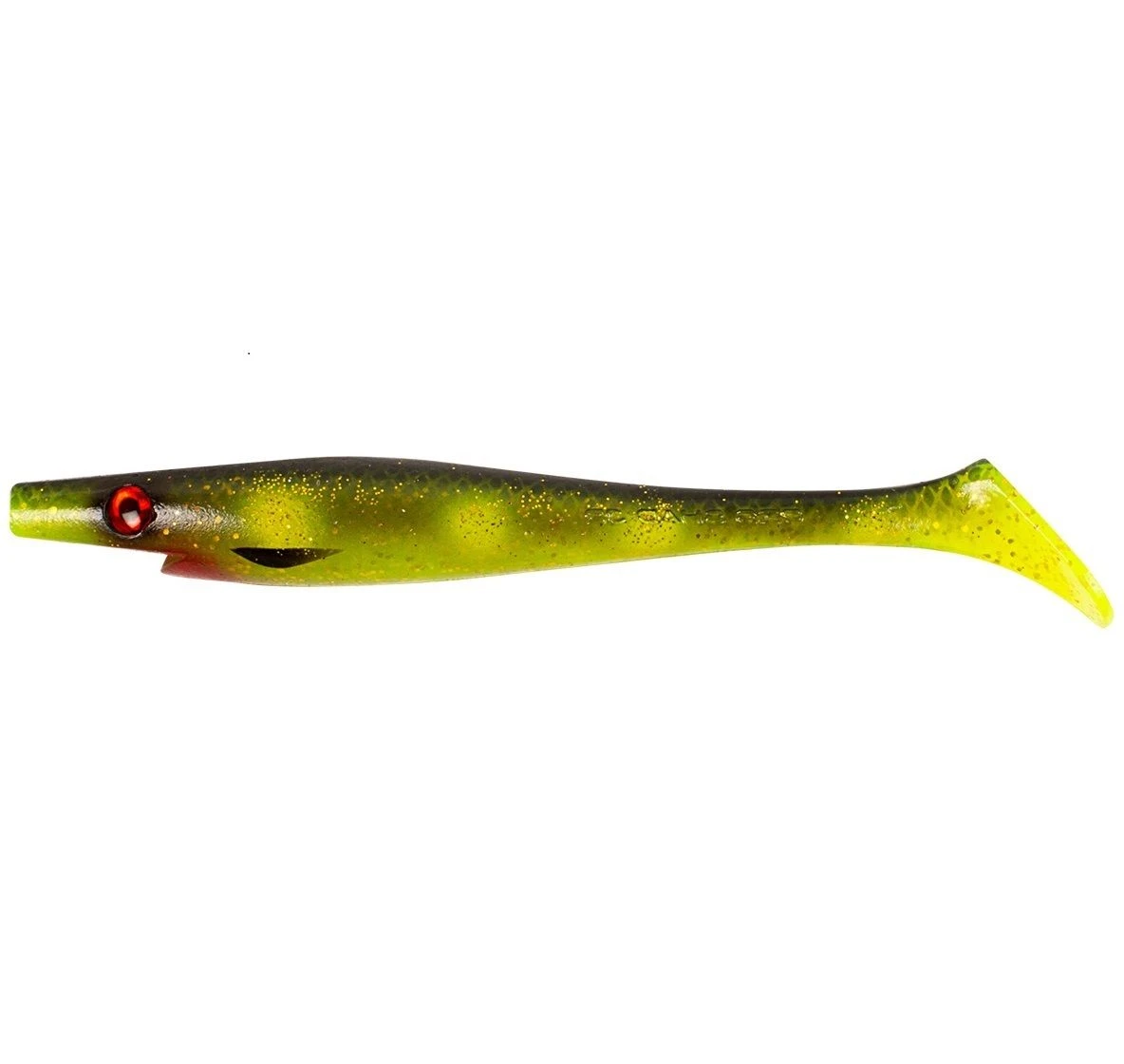 Силиконовая приманка Strike Pro Pig Shad Jr 200 мм 2 шт Hot Spotted Bullhead   SP-172C#132 — характеристики,  особенности конструкции