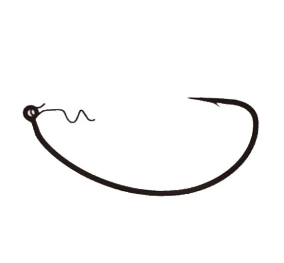 Крючок Офсетный Ryugi Pierce Hook Brutal №7/0 3 шт Black TC Coat  HPB0627/0 — характеристики,
	                                    особенности конструкции