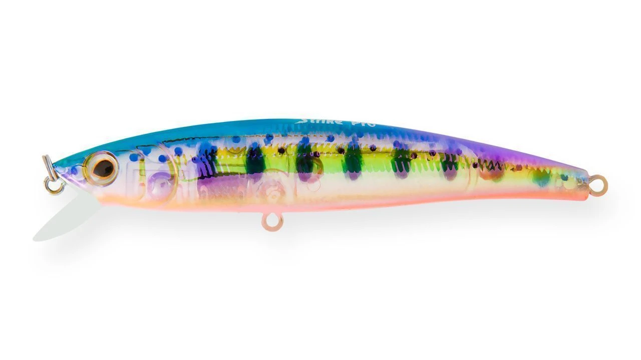 Воблер Strike Pro Arc Minnow 105SP AR152G Transparent Pearl Arctic Char 11,5 гр   JL-092-SP#AR152G — характеристики,  особенности конструкции