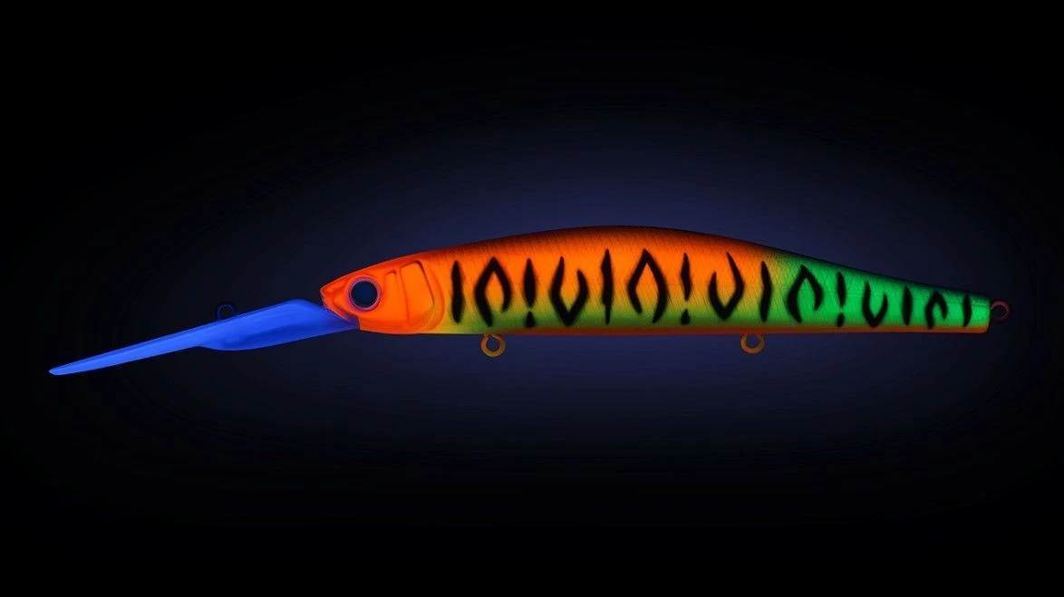 Воблер Strike Pro Inquisitor DR 110SP A244S Parrot Mat Tiger 18,9 гр   EG-193BL-SP#A244S — крупный план
	                                    2