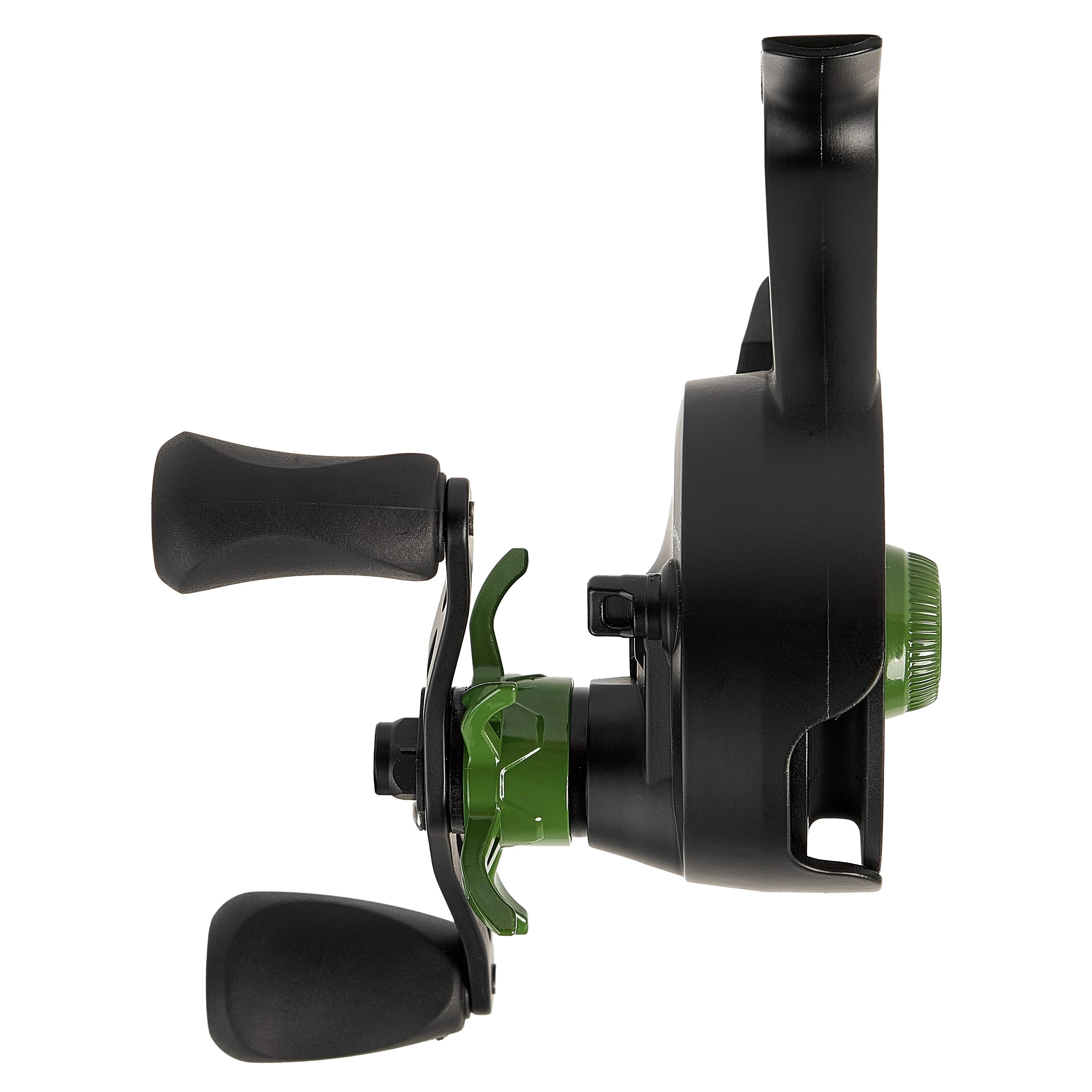 Катушка Narval Frost Black Ice Black/Oliv Левая 2,5:1  NFEBIL2.5:1OL — крупный план
	                                    3