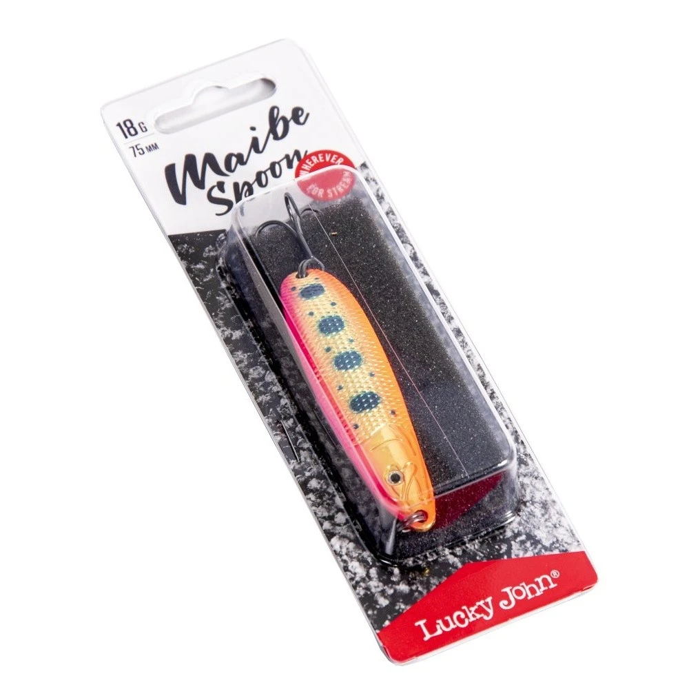 Колеблющаяся Блесна Lucky John Maibe Spoon 18 гр 75 мм 013   LJMAI18-013 — крупный план
	                                    2
