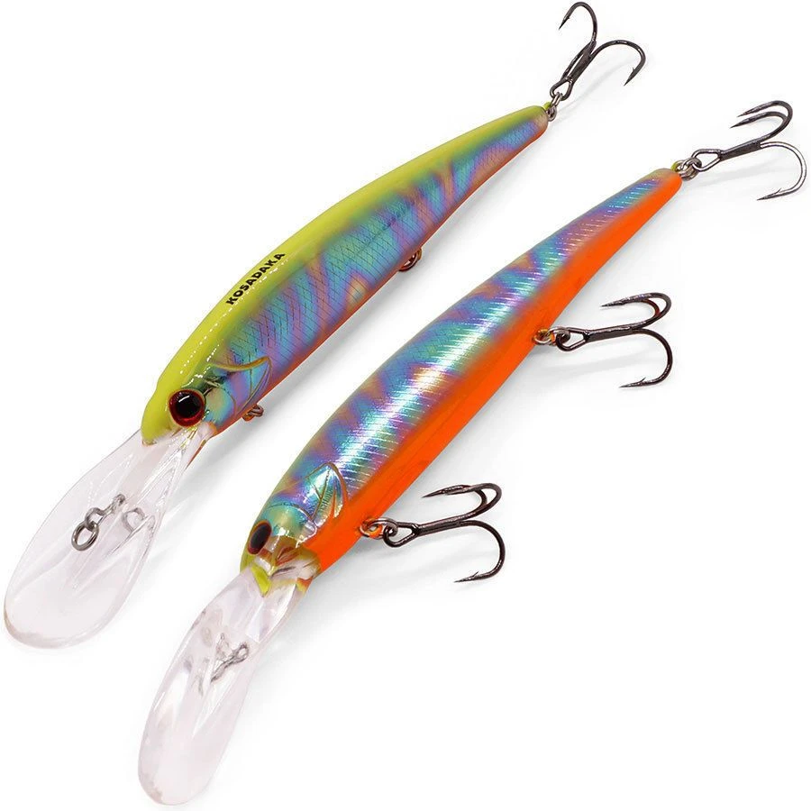 Воблер Kosadaka Bandit Deep XL 120F PRL 21 гр   BandXL120D-PRL — крупный план
	                                    1